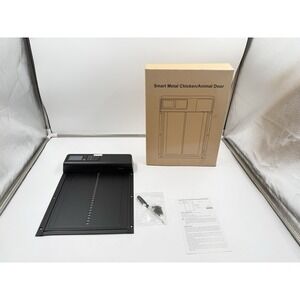 Automatic Electric Chicken Coop Door Battery Powered Anti-Pinch Mode